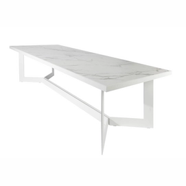 Tuintafel Borek Arta Alu Wit Aura 310x100x75cm