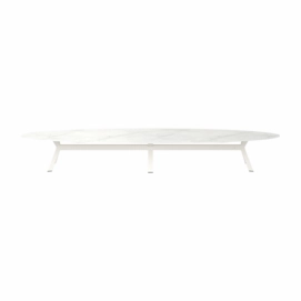 Tuintafel Borek Lexx Alu Chalk + Dekton Rem 620 x 125 x 75 cm