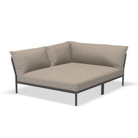 Loungeset Module Houe Level 2 Cozy Corner Left Ash