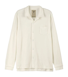 Shirt OAS Men White Terry Camisa-S