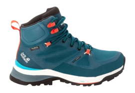 Chaussures de Randonnée Jack Wolfskin Women Force Striker Texapore Mid Blue Coral
