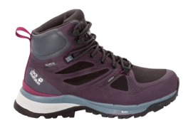 Chaussures de Randonnée Jack Wolfskin Women Force Striker Texapore Mid Purple Grey