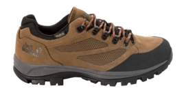 Wanderschuh Jack Wolfskin Men Rebellion Texapore Low Brown Red