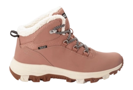 Hiking Boots Jack Wolfskin Women Everquest Texapore Mid Rose White