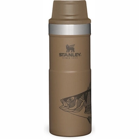 Tasse Isotherme Stanley The Trigger Action Travel Mug Tan Peter Perch 0.47L