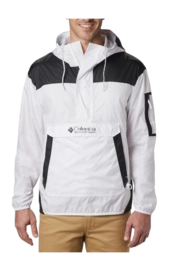 Jas Columbia Men Challenger Windbreaker White Black 2023