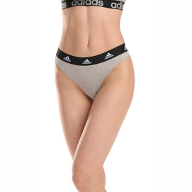 Sous-Vêtement Adidas Femme Thong Heather Grey-L