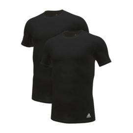 Unterhemden Adidas Crew Neck Herren Black (2er Pack)-L