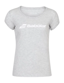 Tennisshirt Babolat Women Exercise Babolat Tee High Rise Heather
