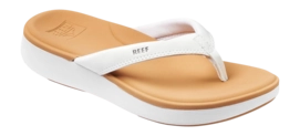 Tongs Reef Femme Cushion Cloud White Tan