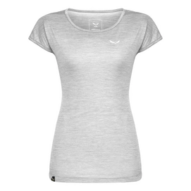 T-Shirt Salewa Puez Melange Dry Damen White Melange