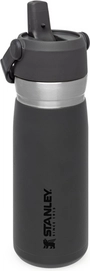 Thermosbeker Stanley The IceFlow Flip Straw Charcoal 0,65L