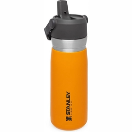 Thermosbeker Stanley The IceFlow Flip Straw Saffron 0,65L