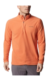 T-shirt Columbia Homme Klamath Range II Half Zip Desert Orange-S