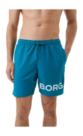 Zwembroek Björn Borg Men Borg Swim Shorts Crystal Teal