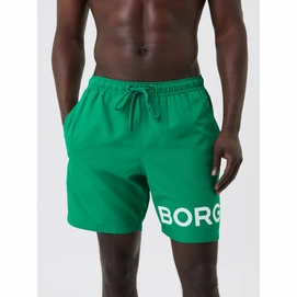 Badehose Björn Borg Borg Swim Shorts Men Jolly Green-L