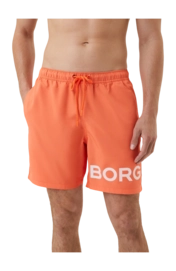 Zwembroek Björn Borg Men Borg Swim Shorts Nasturtium