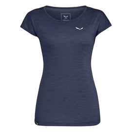 T-Shirt Salewa Women Puez Melange Dry Navy Blazer Melange