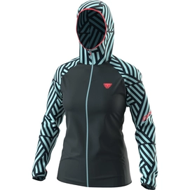 Windjacke Dynafit Trail Graphic Wind Women Marine Blue Razzle Dazzle