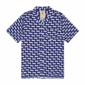Hemd OAS Blue layer Zig Viscose Herren