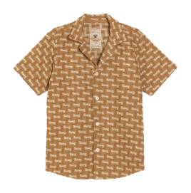 Chemise OAS Homme Camel Layer Zig Cuba Terry