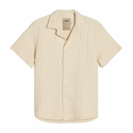 Blouse OAS Men Ecru Cuba Waffle