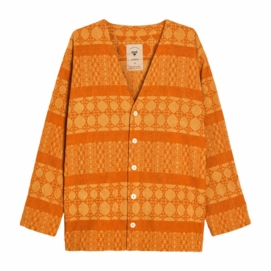 Hemd OAS Orange Ventura Terry Cardigan Herren