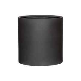 Bloempot Pottery Pots Refined Max M Volcano Black 42,5 x 42,5 cm