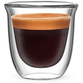 Koffie- en Theeglas Bialetti Firenze 80 ml (Set van 2)
