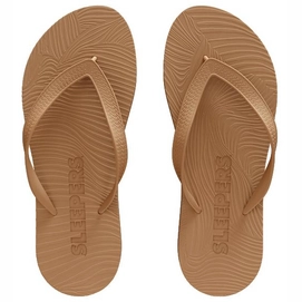 Slipper Sleepers Women Slim Wide Strap Sand