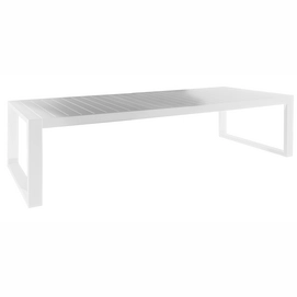 Tuintafel Borek Vitoria Alu Wit 300x100x75cm