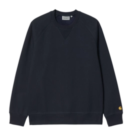 Sweater Carhartt WIP Chase Dark Navy / Gold-S