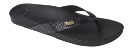 Slipper Reef Women Cushion Court Black Sassy