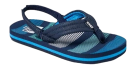 Tongs Reef Enfant Little Ahi Deep Sea Stripes