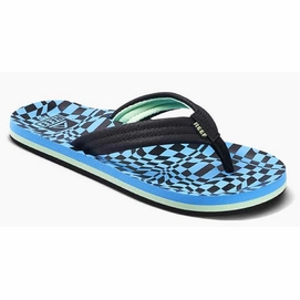 Tongs Reef Enfant Ahi Swell Checkers-Taille 33