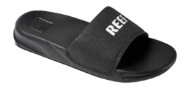 Sandals Reef Kids One Slide Black White '25