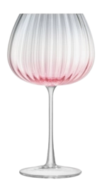 Cocktailglas L.S.A. Dusk Balloon Glas Pink Grau 650 ml (2-Stück)