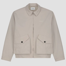 Veste Olaf Hussein Homme Seersucker Baracuta Cement
