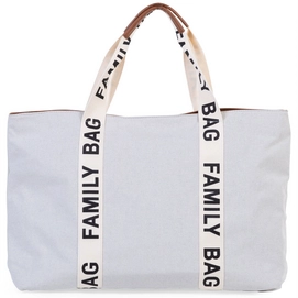 Sac à Langer Childhome Family Bag Canvas Offwhite