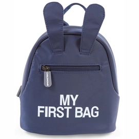 Rugzak Childhome My First Bag Blauw/Wit