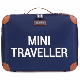 Valise Childhome Mini Traveller pour Enfants Bleue/Blanche