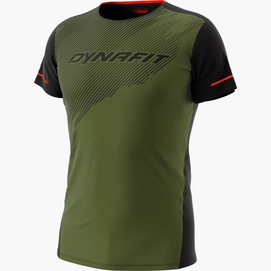 Laufshirt Dynafit Alpine 2 Short Sleeve Herren Winter Moss