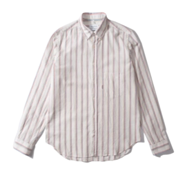 Chemise Edmmond Studios Homme Day Shirt Stripes Plain Off white-M