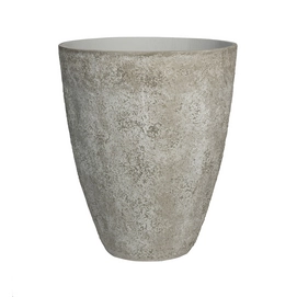 Bloempot Pottery Pots Oyster Oliver L Imperial White 70 x 83 cm