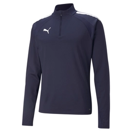 Trui PUMA Men TeamLIGA 1/4 Zip Dark Blue