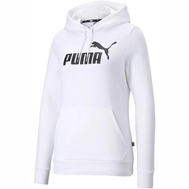 Trui Puma Women Essentials Logo Hoodie FL White