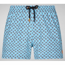 Zwembroek Save The Duck Men Ademir Swimwear 5 Inch Lobster