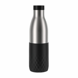 Bouteille d'Eau Emsa Bludrop Sleeve Black 700ml