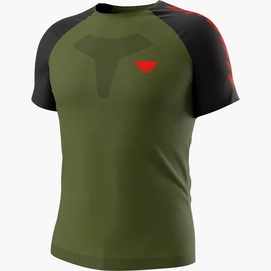 Laufshirt Dynafit Ultra 3 S-Tech Short Sleeve Men Winter Moos