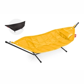 Hangmat Fatboy Headdemock Daisy Yellow Black Deluxe